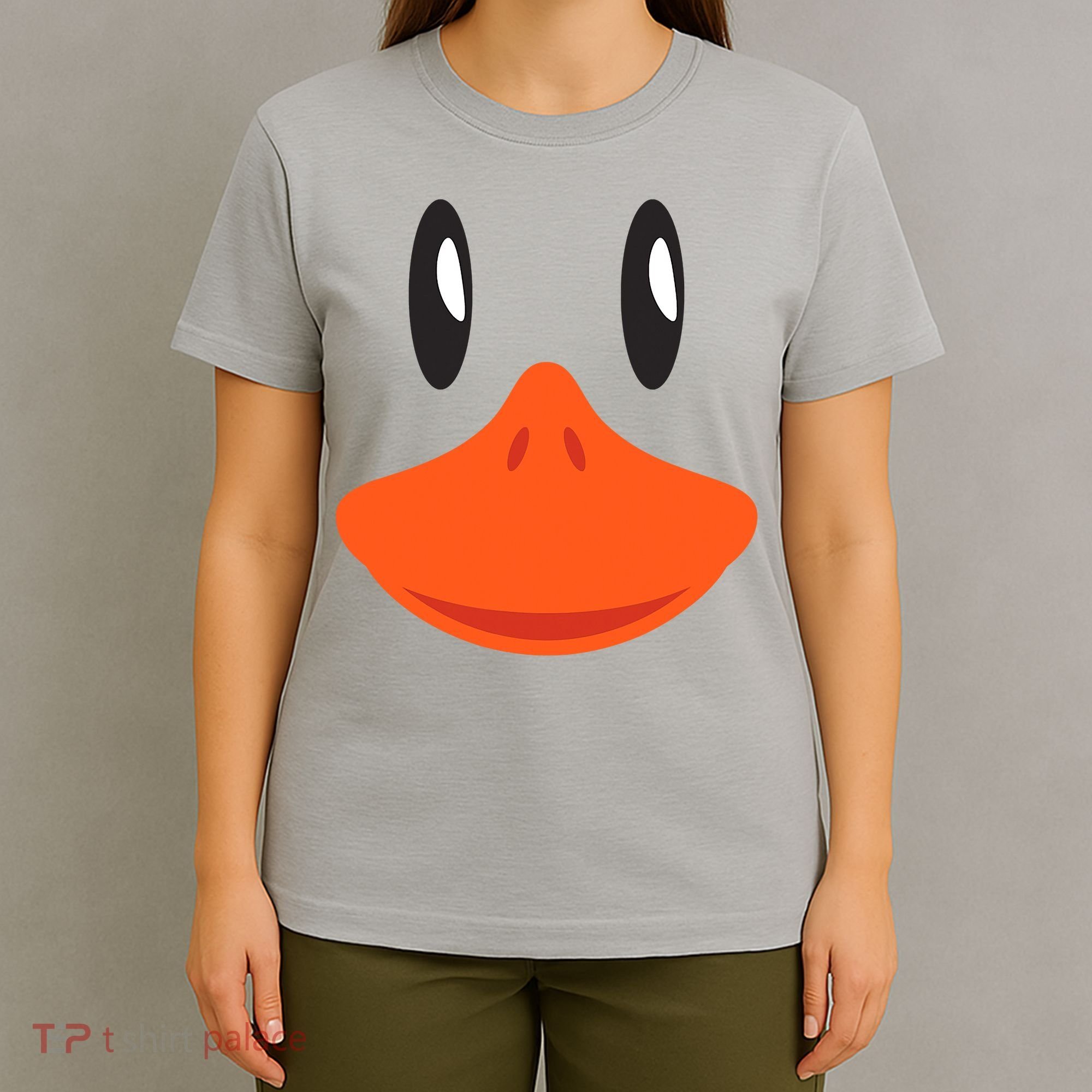 Awesome Cute Duck Face Halloween Costume T-Shirt