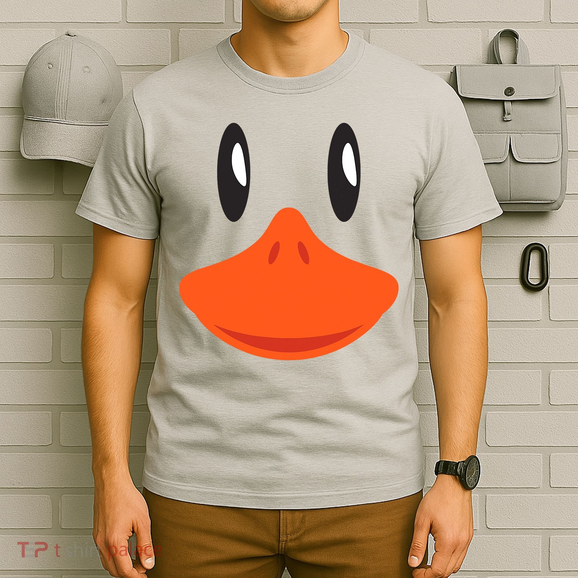 Awesome Cute Duck Face Halloween Costume T-Shirt