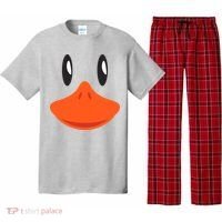 Awesome Cute Duck Face Halloween Costume Pajama Set thumb 0