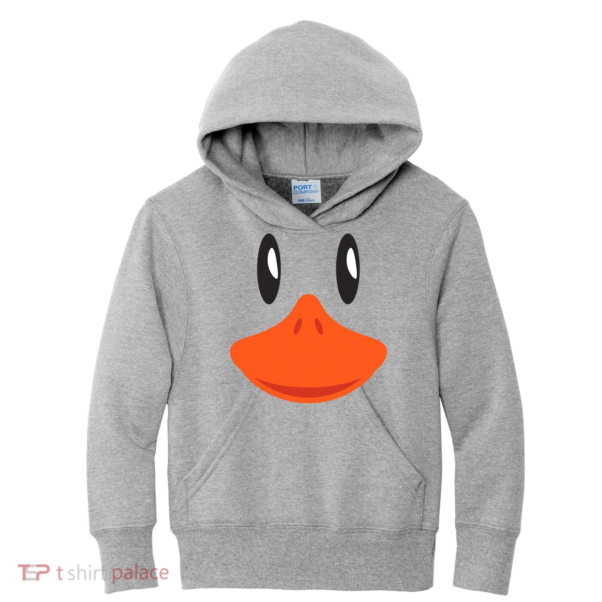 Awesome Cute Duck Face Halloween Costume Kids Hoodie