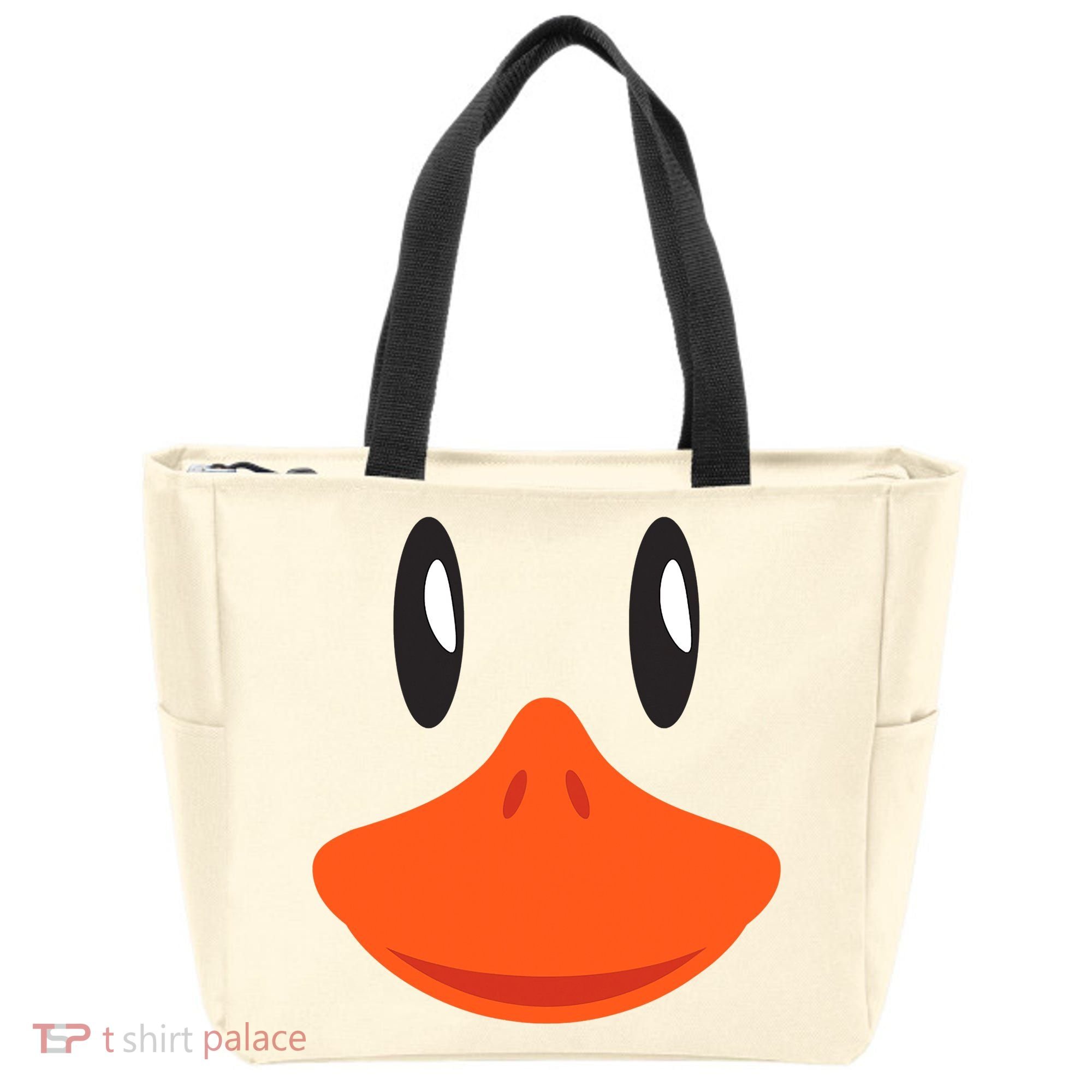 Awesome Cute Duck Face Halloween Costume Tote Bag