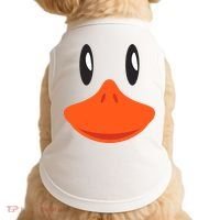 Awesome Cute Duck Face Halloween Costume Doggie Tank thumb 0