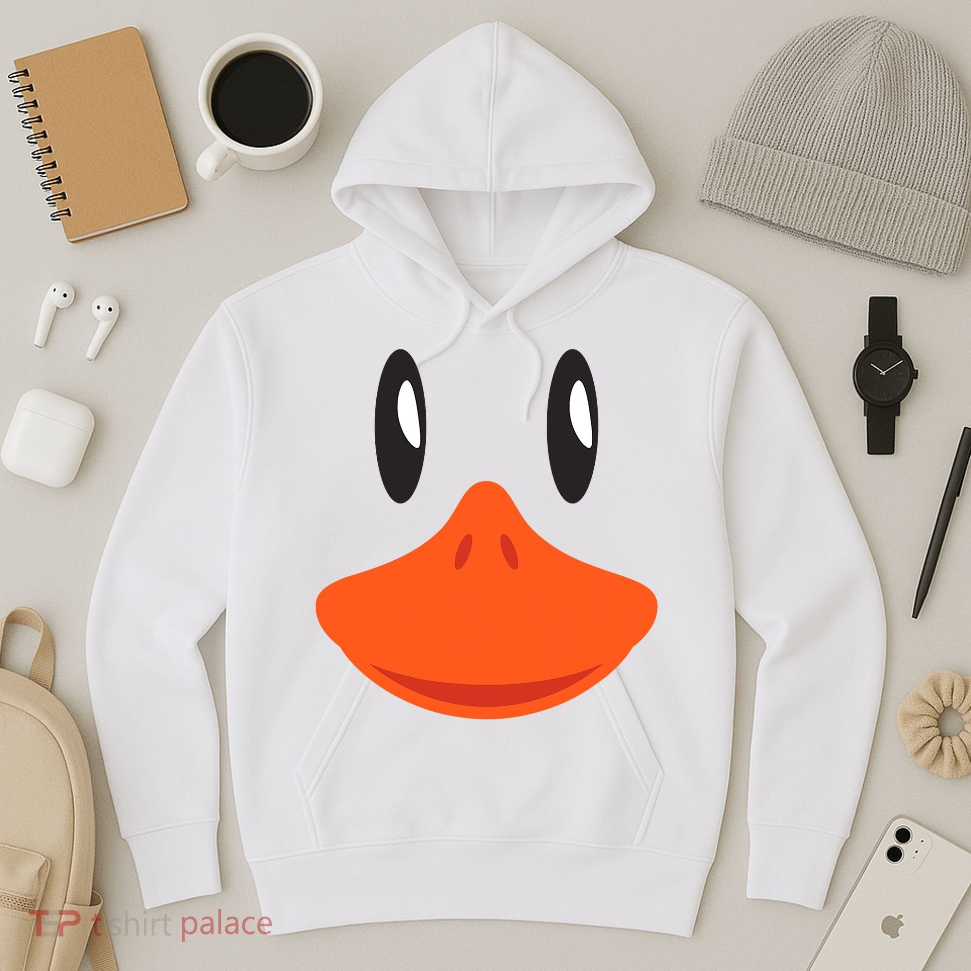 Awesome Cute Duck Face Halloween Costume Hoodie