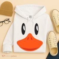 Awesome Cute Duck Face Halloween Costume Hoodie thumb 4
