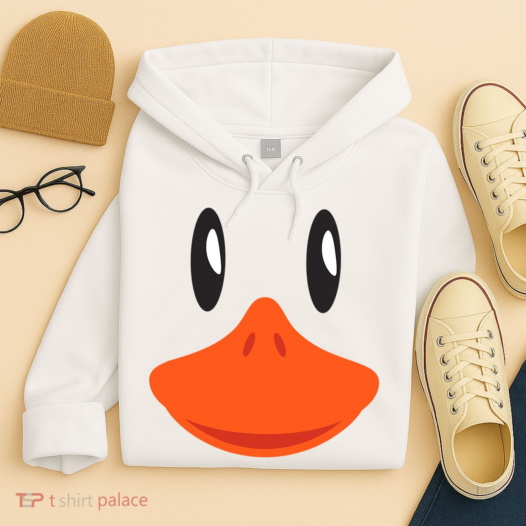 Awesome Cute Duck Face Halloween Costume Hoodie