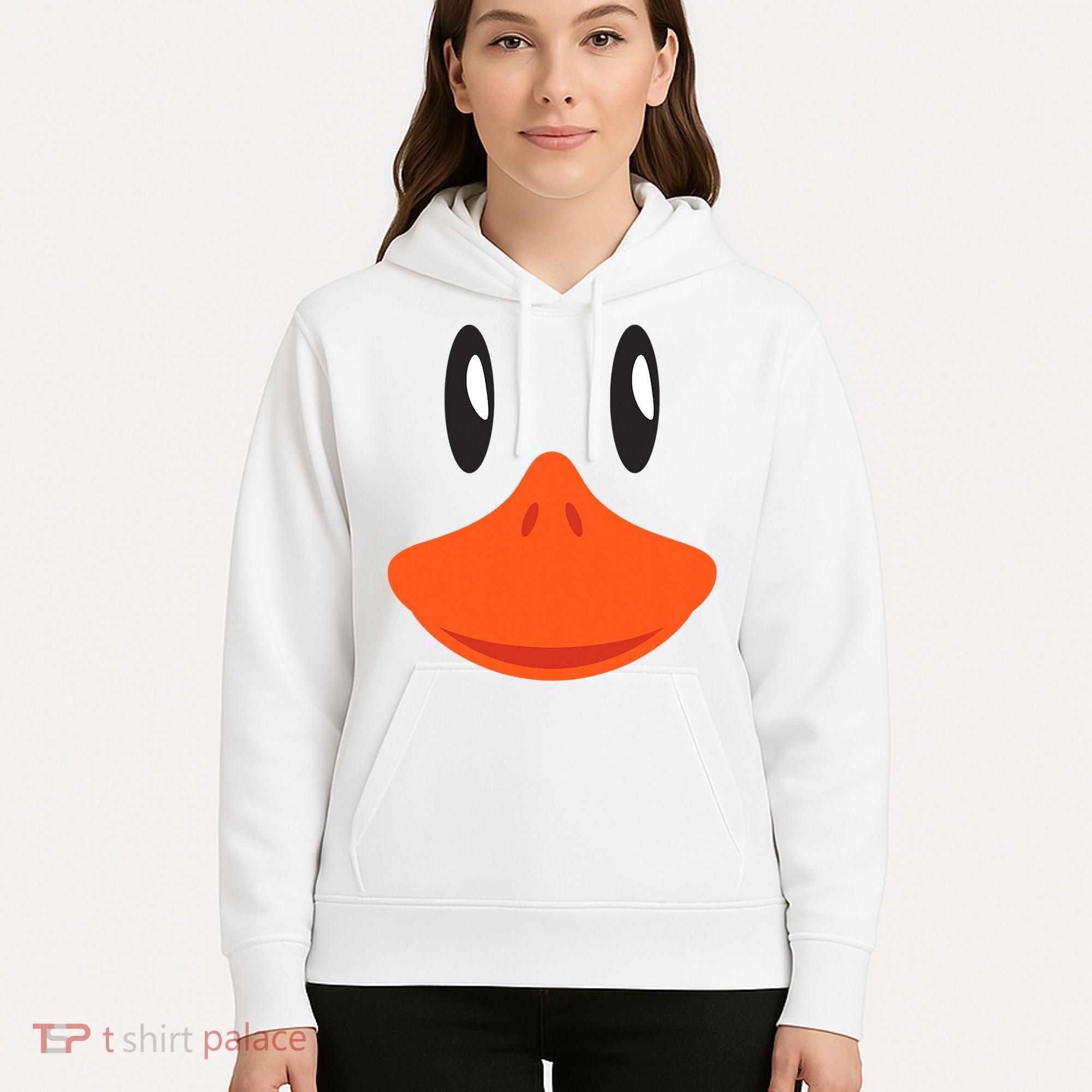Awesome Cute Duck Face Halloween Costume Hoodie