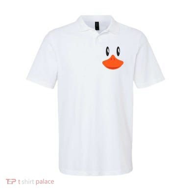 Awesome Cute Duck Face Halloween Costume Polo