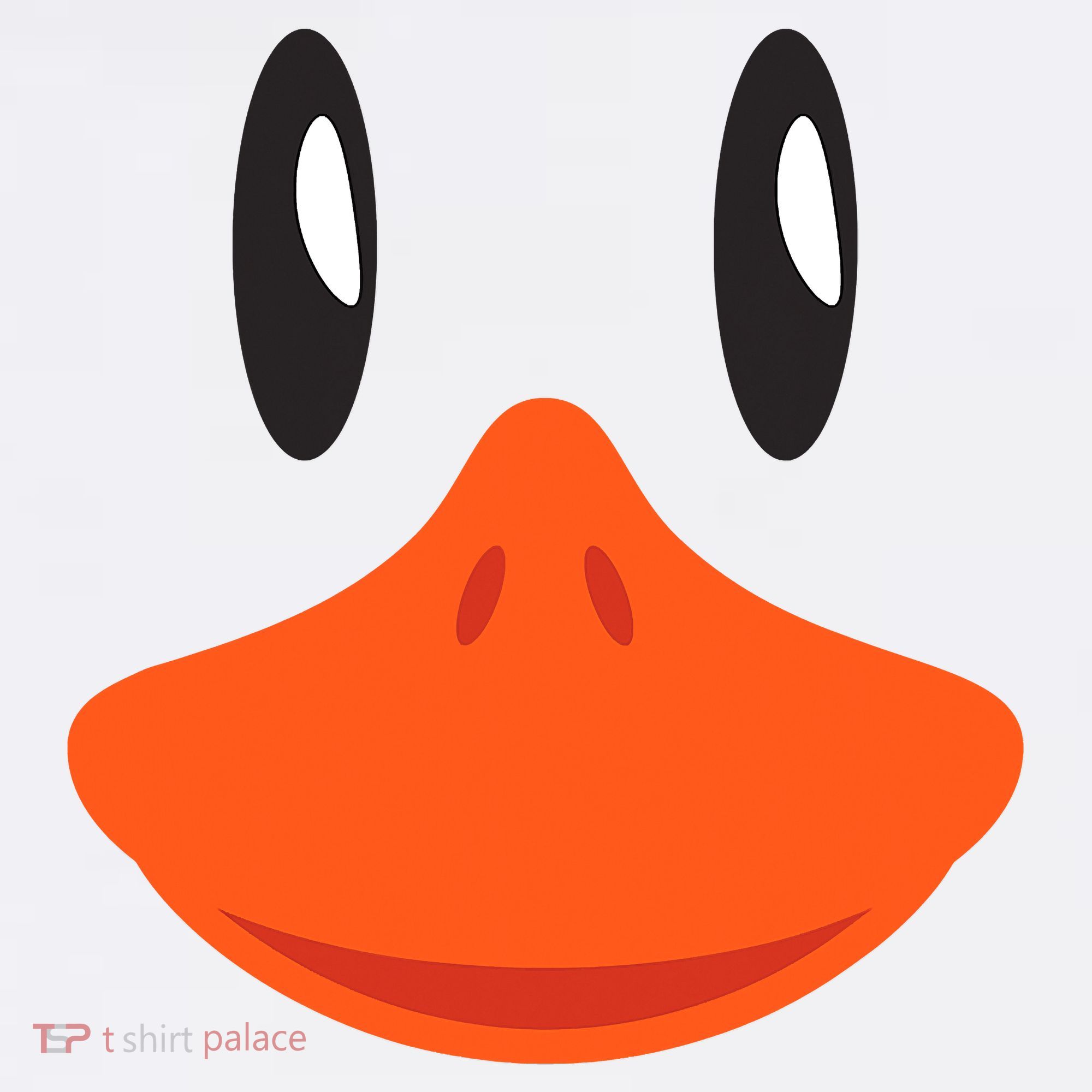 Awesome Cute Duck Face Halloween Costume Ornament