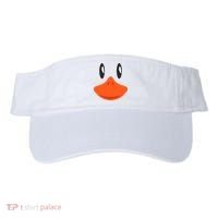 Awesome Cute Duck Face Halloween Costume Visor thumb 0