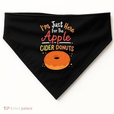 Apple Cider Donuts Apple Picking USA-Made Doggie Bandana