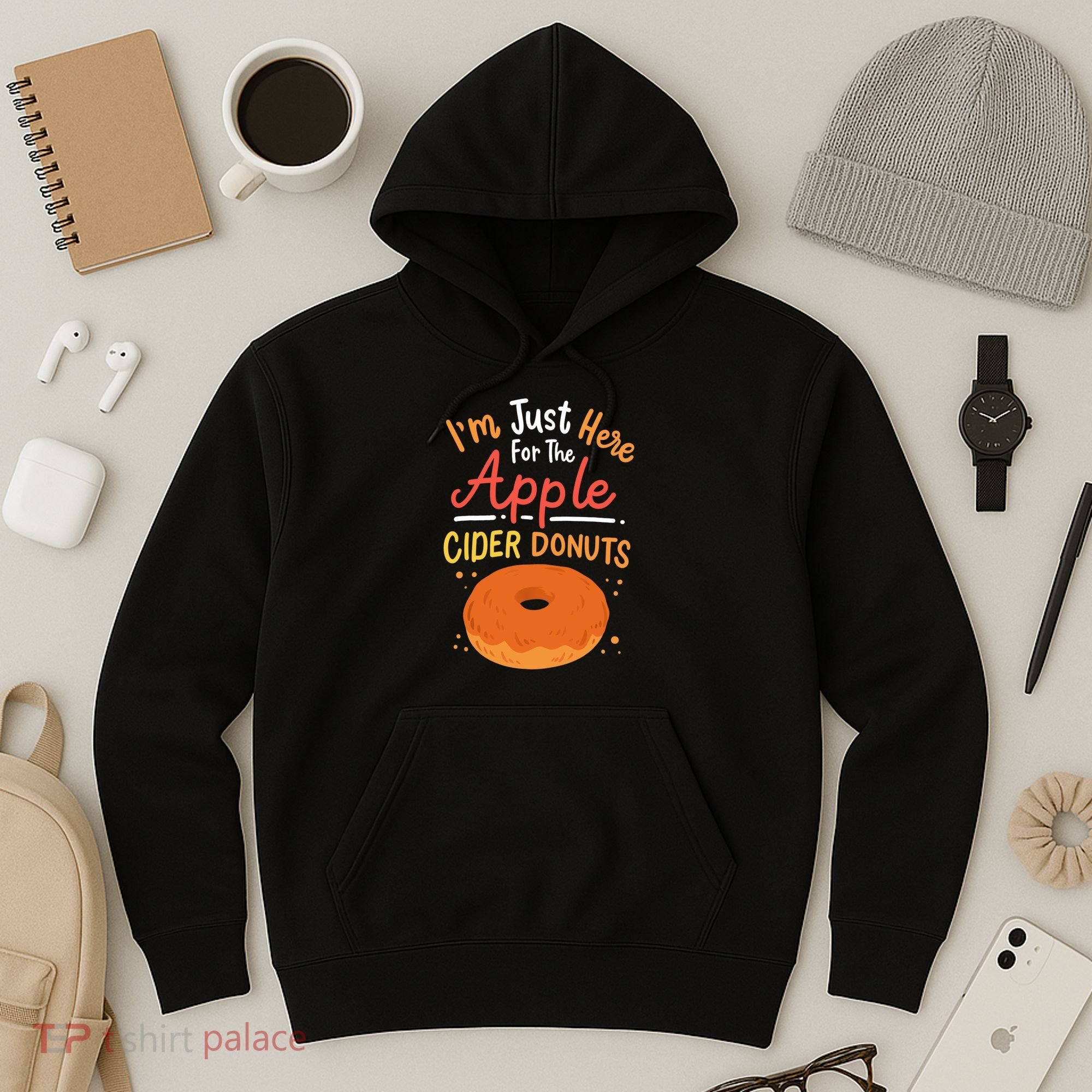 Apple Cider Donuts Apple Picking Hoodie