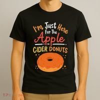 Apple Cider Donuts Apple Picking T-Shirt thumb 3