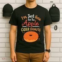 Apple Cider Donuts Apple Picking T-Shirt thumb 6