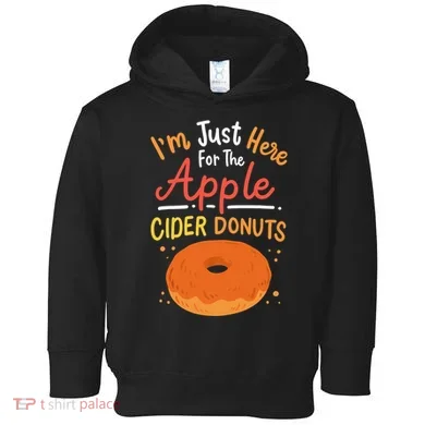 Apple Cider Donuts Apple Picking Toddler Hoodie