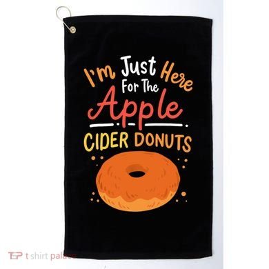 Apple Cider Donuts Apple Picking Golf Towel