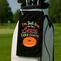 Apple Cider Donuts Apple Picking Golf Towel thumb 2
