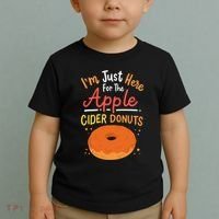 Apple Cider Donuts Apple Picking Toddler T-Shirt thumb 2