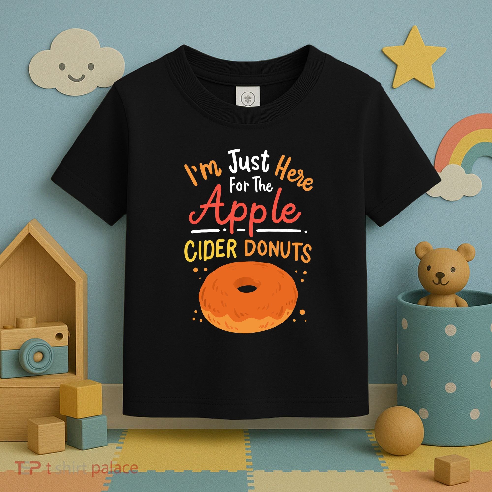 Apple Cider Donuts Apple Picking Toddler T-Shirt