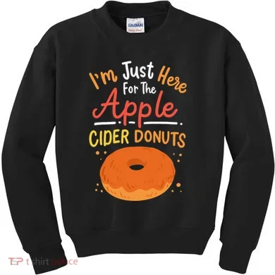 Apple Cider Donuts Apple Picking Kids Sweatshirt