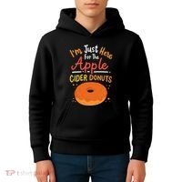 Apple Cider Donuts Apple Picking Kids Hoodie thumb 4