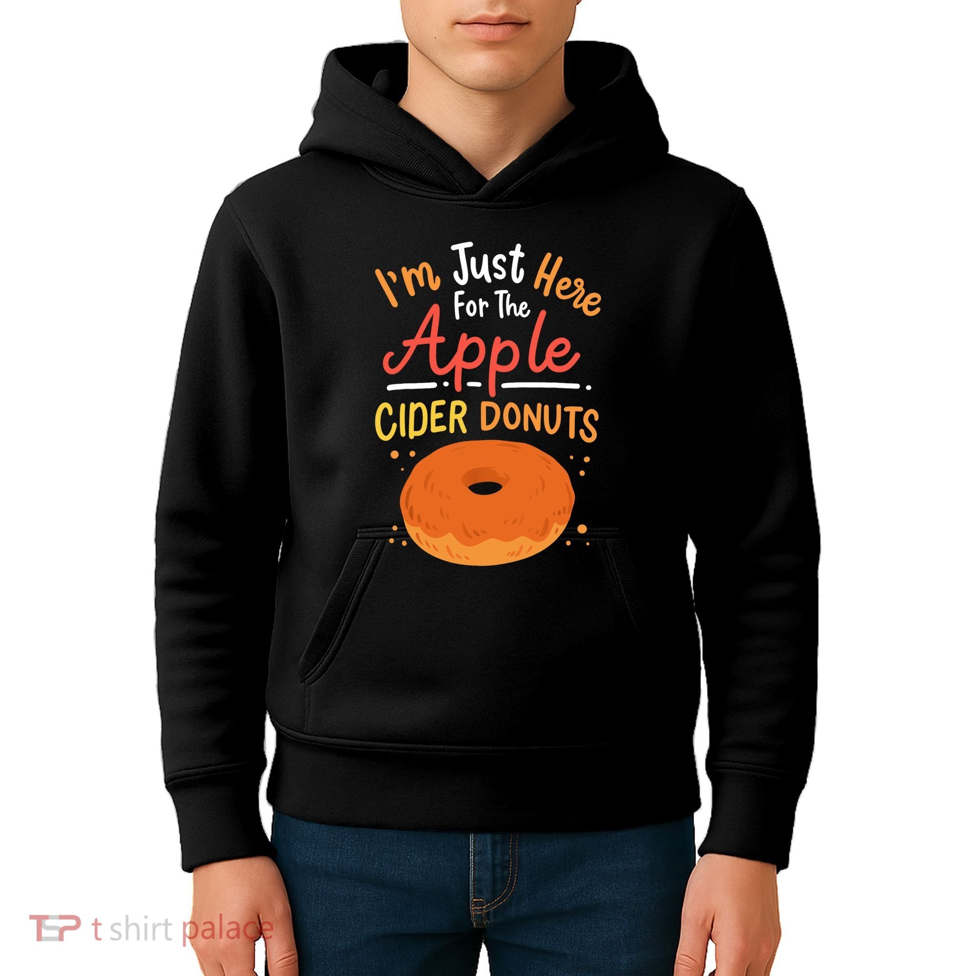 Apple Cider Donuts Apple Picking Kids Hoodie