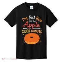 Apple Cider Donuts Apple Picking Kids T-Shirt thumb 0