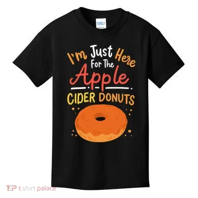 Apple Cider Donuts Apple Picking Kids T-Shirt