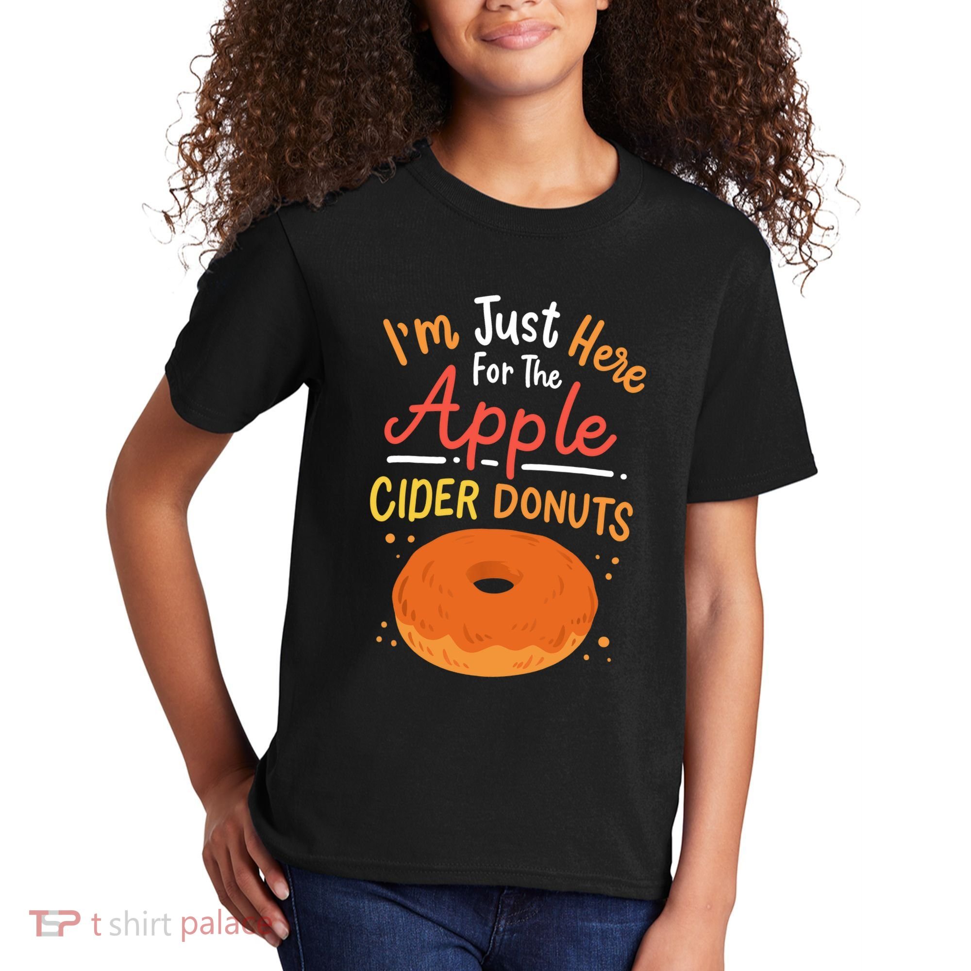 Apple Cider Donuts Apple Picking Kids T-Shirt