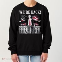 Adam Calhoun Donald Trump WeRe Back Women's Sweatshirt thumb 0