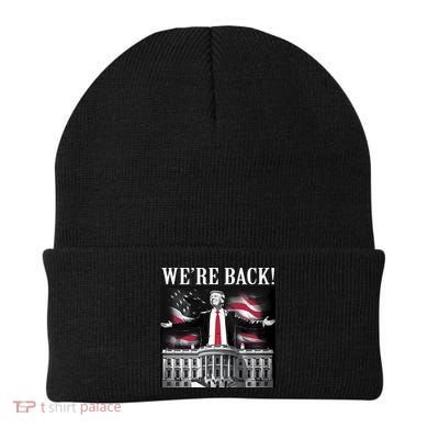 Adam Calhoun Donald Trump WeRe Back Beanie