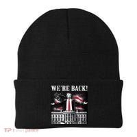 Adam Calhoun Donald Trump WeRe Back Beanie thumb 0