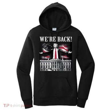 Adam Calhoun Donald Trump WeRe Back Women's Hoodie