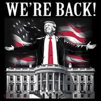 Adam Calhoun Donald Trump WeRe Back Women's Hoodie thumb 2