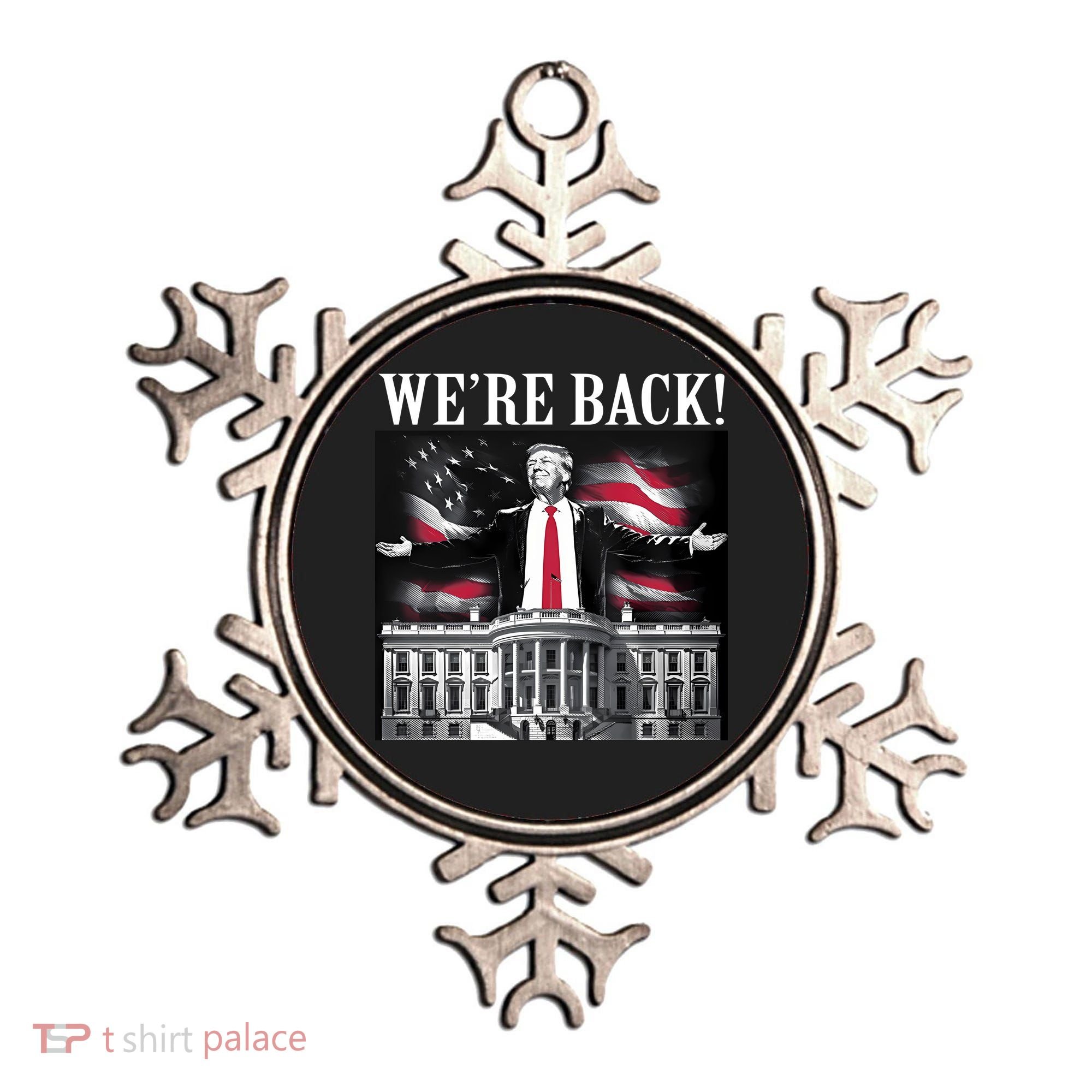 Adam Calhoun Donald Trump WeRe Back Ornament