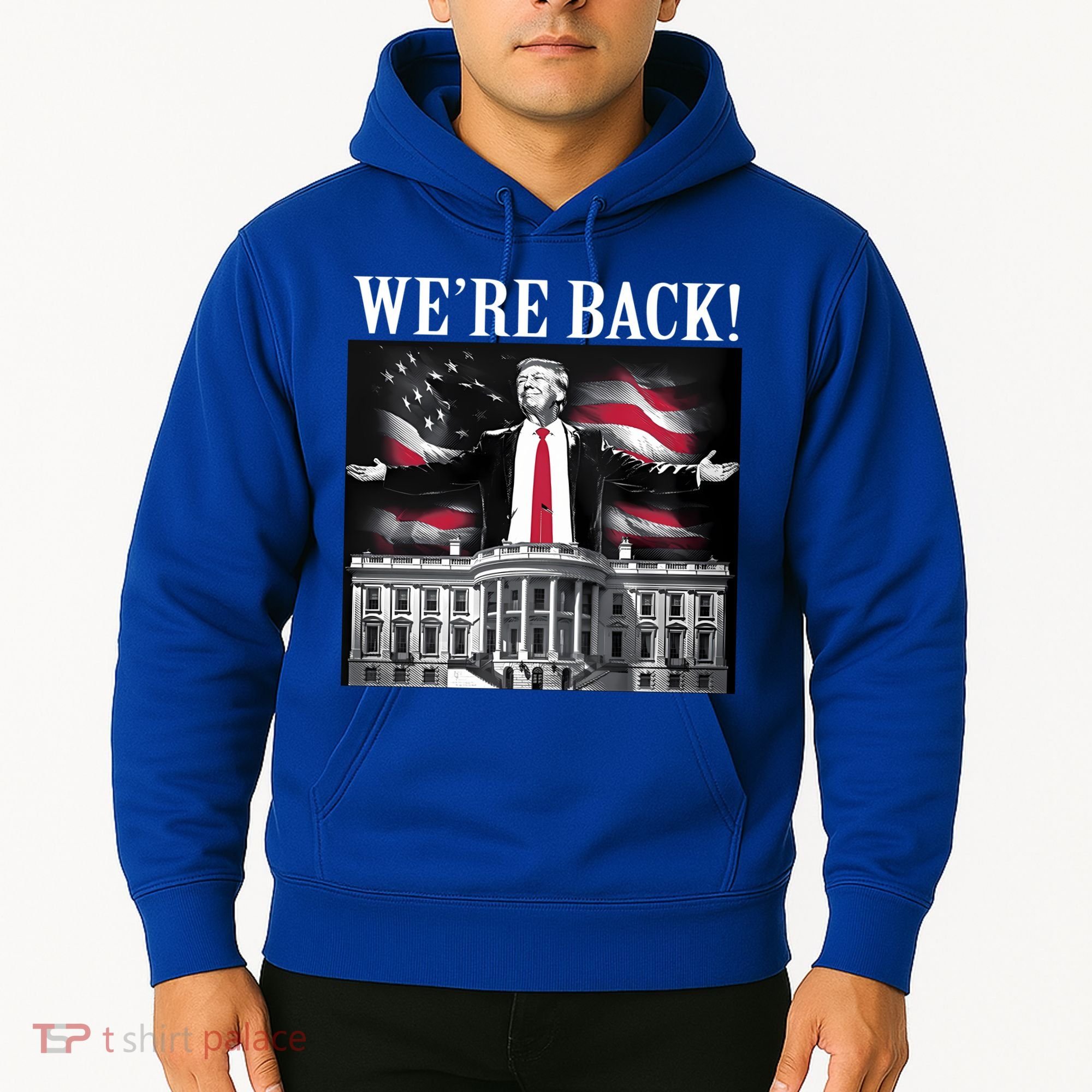Adam Calhoun Donald Trump WeRe Back Hoodie