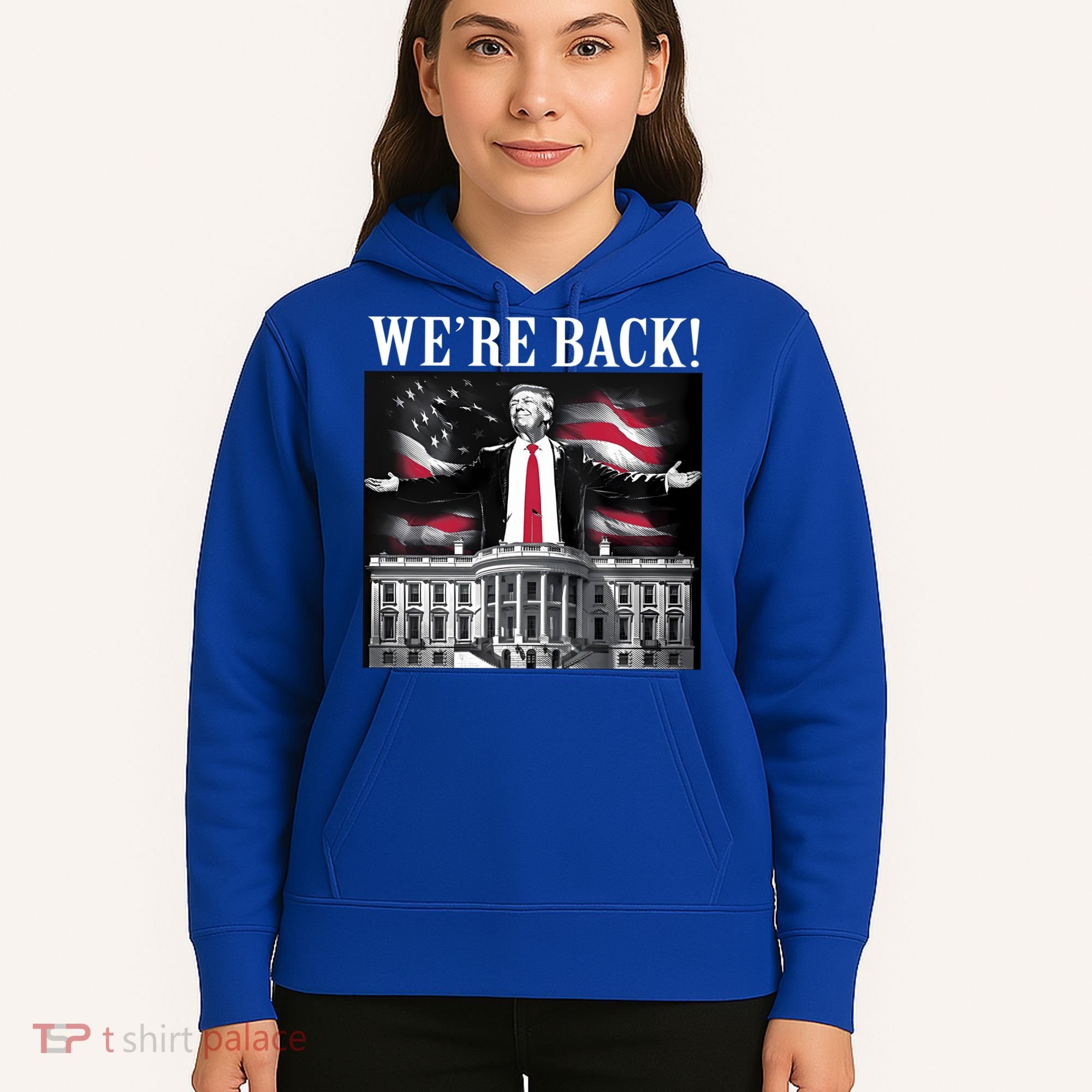 Adam Calhoun Donald Trump WeRe Back Hoodie