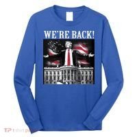 Adam Calhoun Donald Trump WeRe Back Long Sleeve Shirt thumb 0