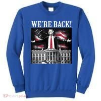 Adam Calhoun Donald Trump WeRe Back Sweatshirt thumb 0