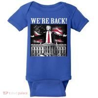 Adam Calhoun Donald Trump WeRe Back Baby Bodysuit thumb 0