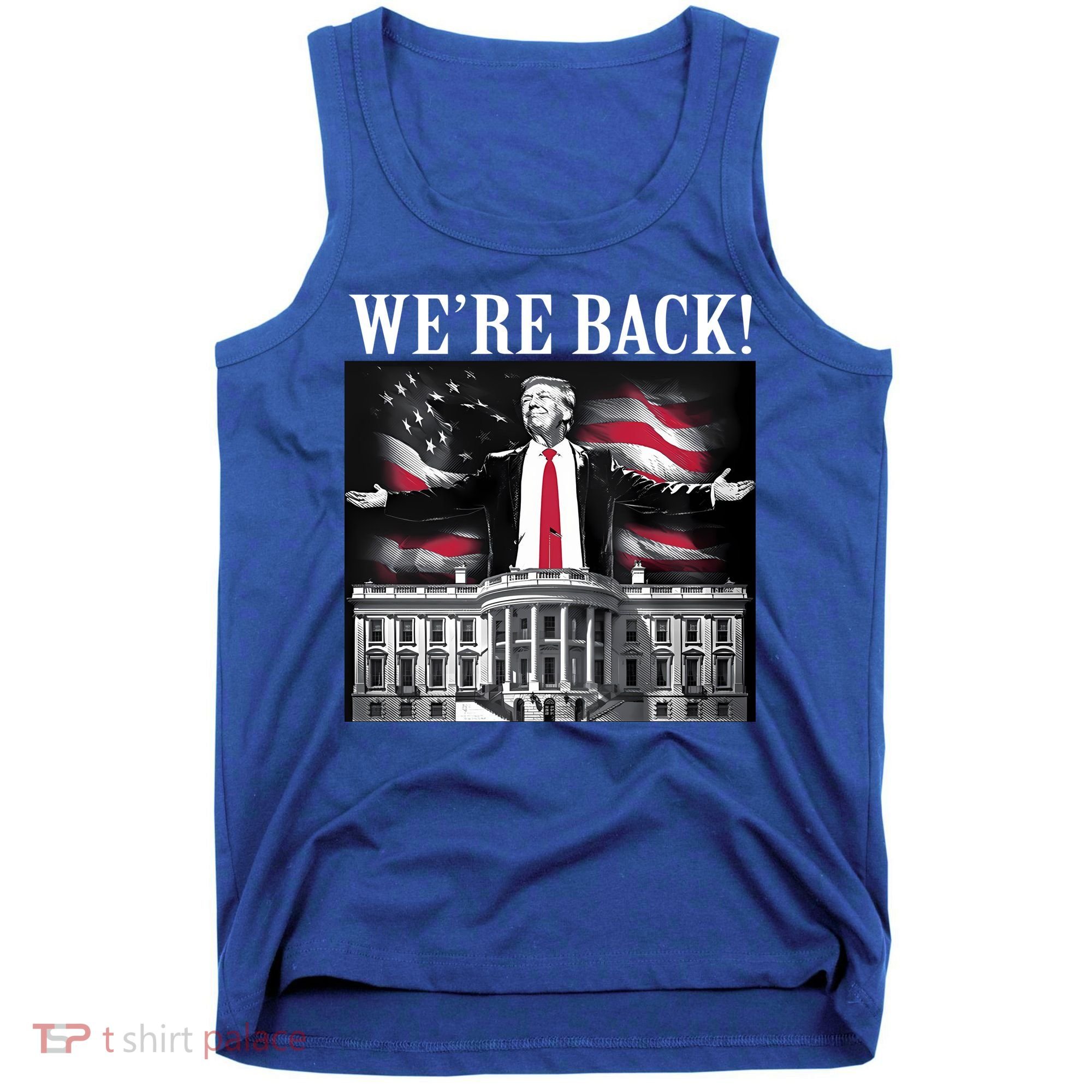Adam Calhoun Donald Trump WeRe Back Tank Top