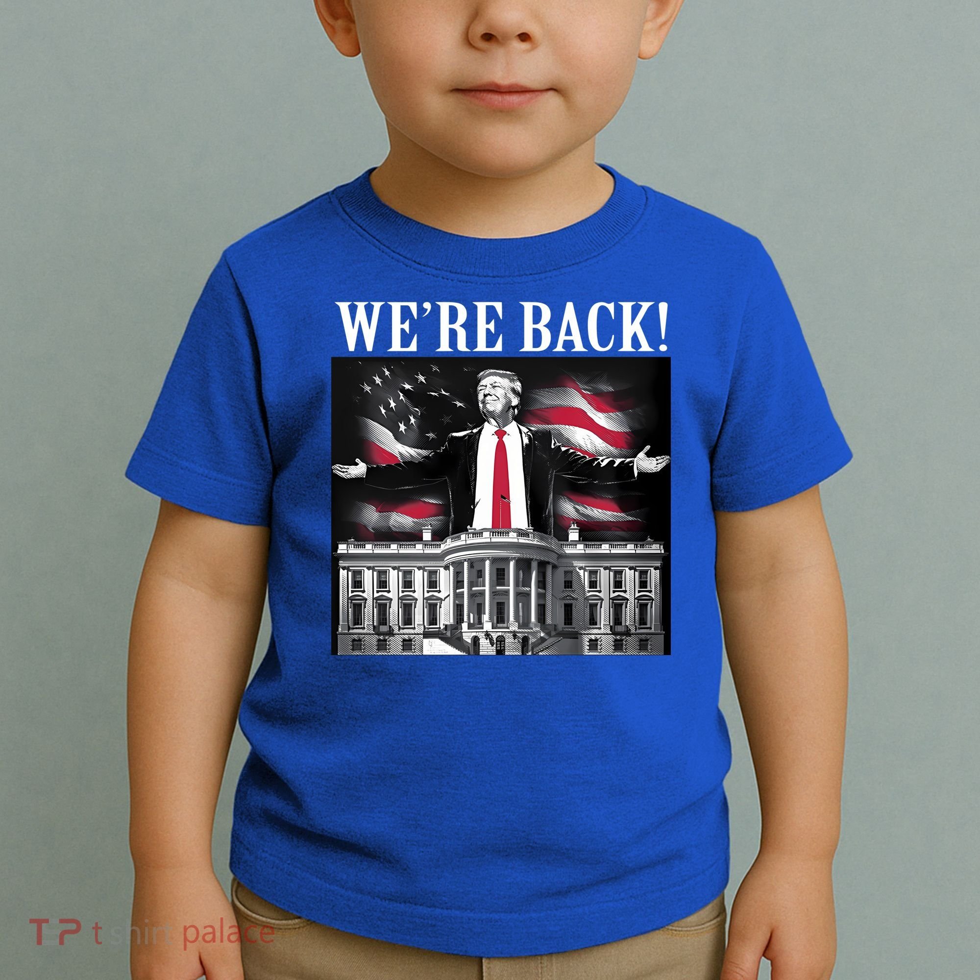 Adam Calhoun Donald Trump WeRe Back Toddler T-Shirt
