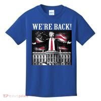 Adam Calhoun Donald Trump WeRe Back Kids T-Shirt thumb 0