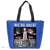 Adam Calhoun Donald Trump WeRe Back Tote Bag thumb 0