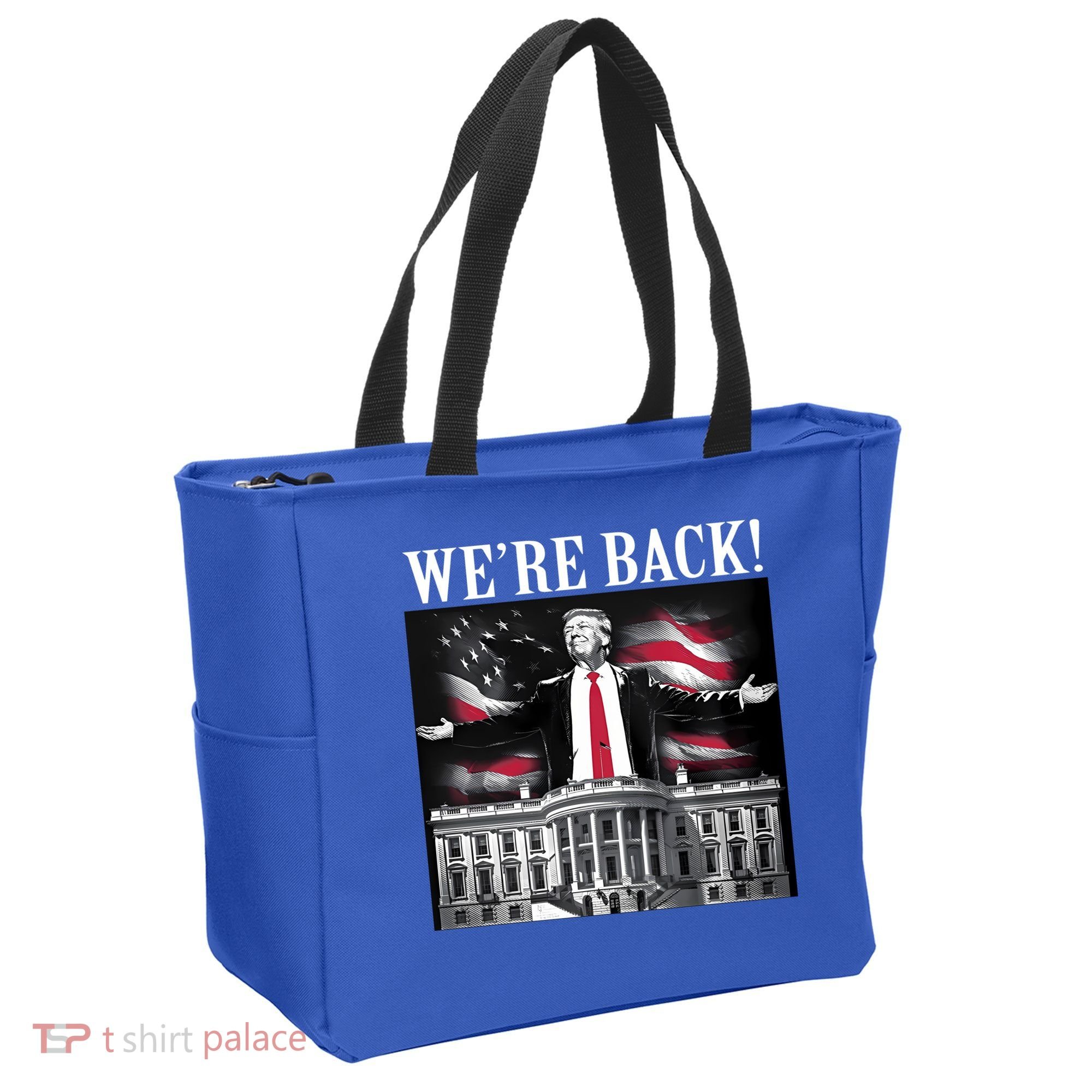 Adam Calhoun Donald Trump WeRe Back Tote Bag
