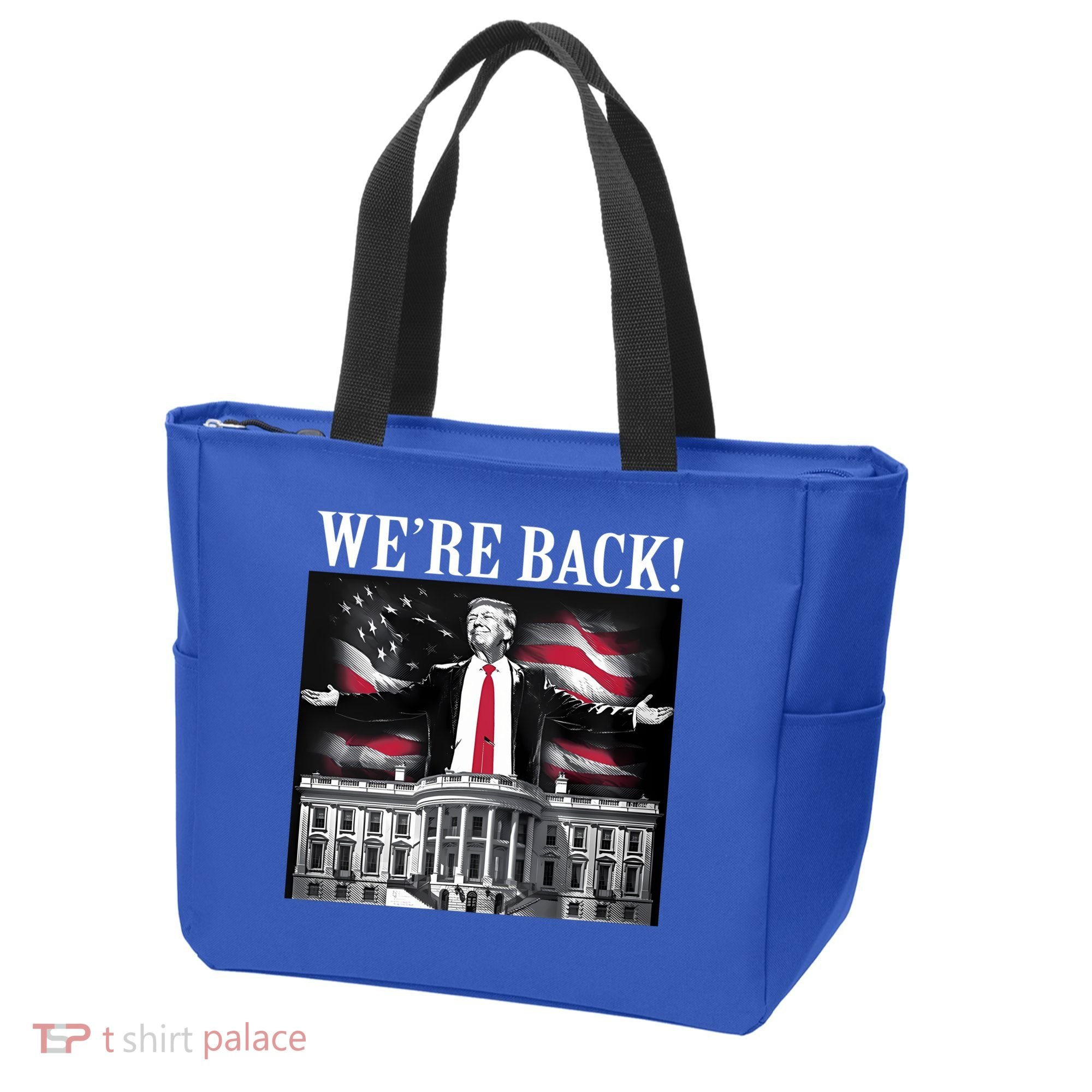 Adam Calhoun Donald Trump WeRe Back Tote Bag