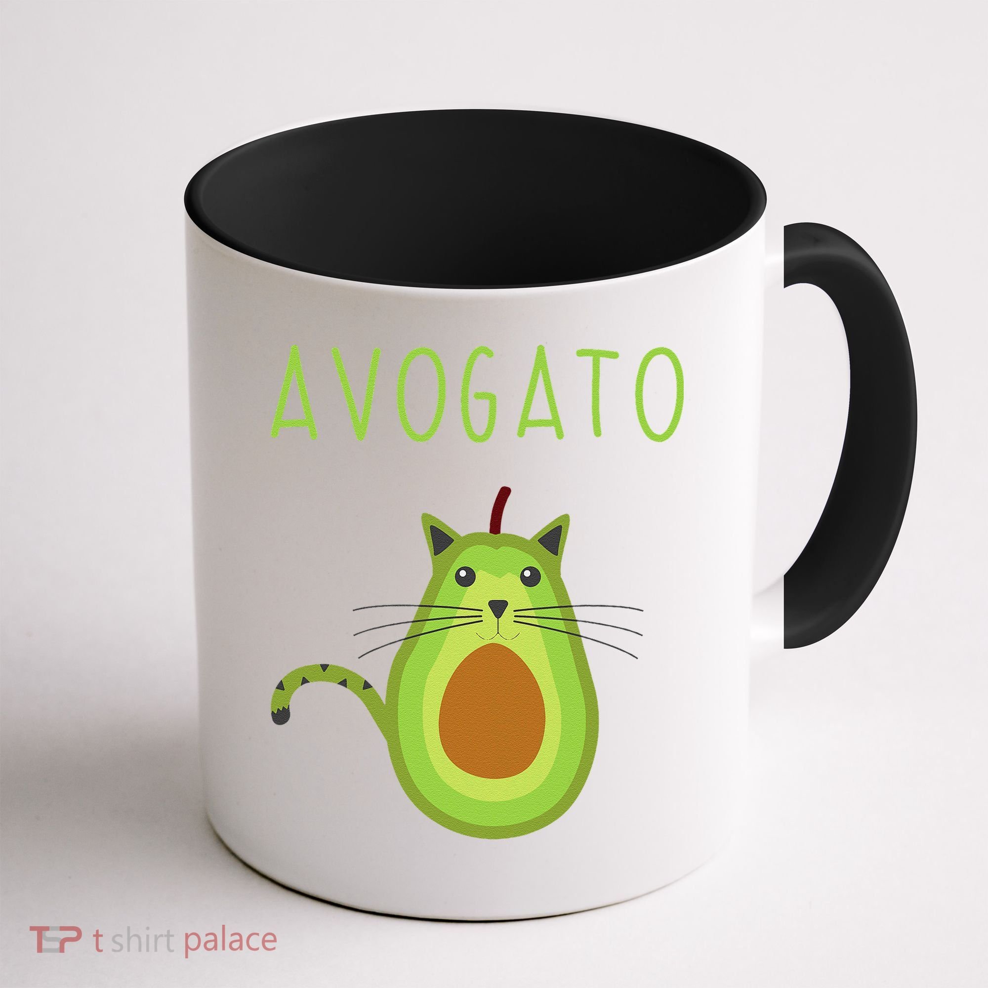 Avogato Cinco De Mayo Gift Cinco De Meow Cat Avocado Coffee Mug