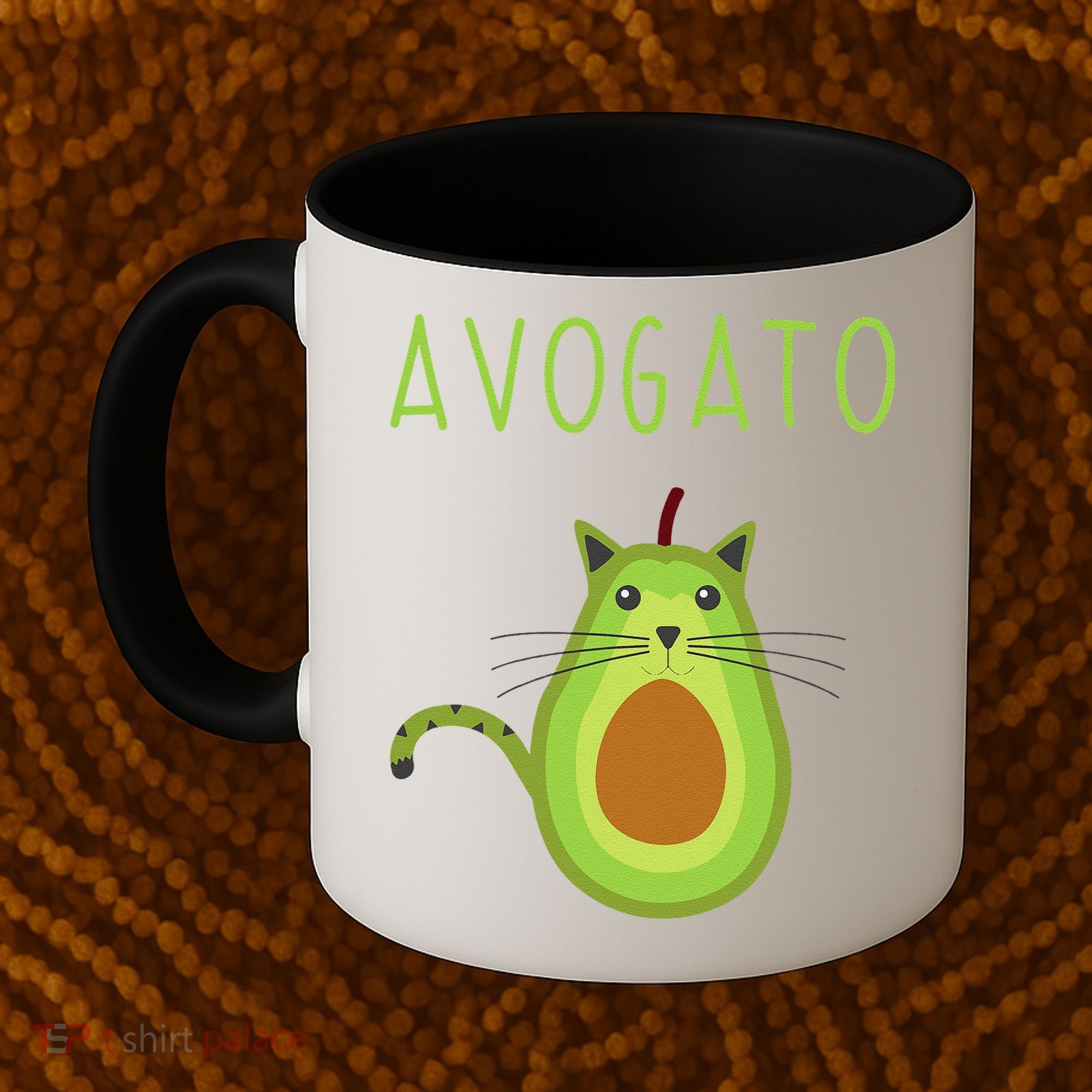 Avogato Cinco De Mayo Gift Cinco De Meow Cat Avocado Coffee Mug