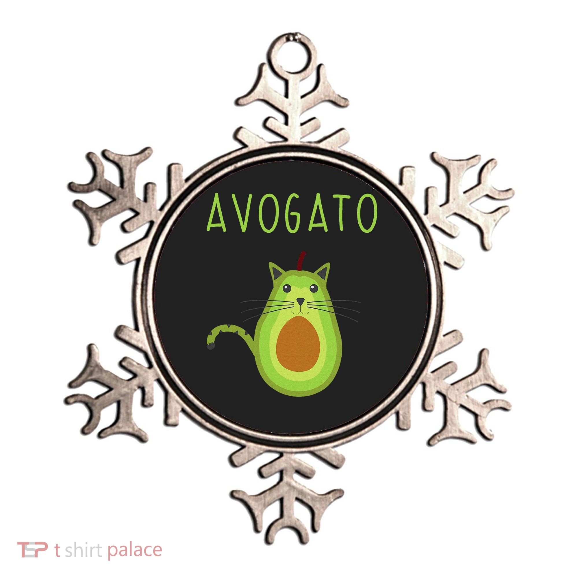 Avogato Cinco De Mayo Gift Cinco De Meow Cat Avocado Ornament