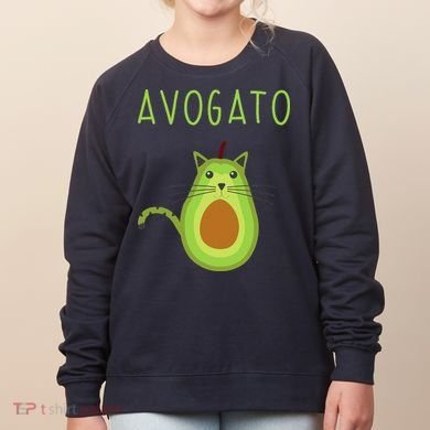 Avogato Cinco De Mayo Gift Cinco De Meow Cat Avocado Women's Sweatshirt
