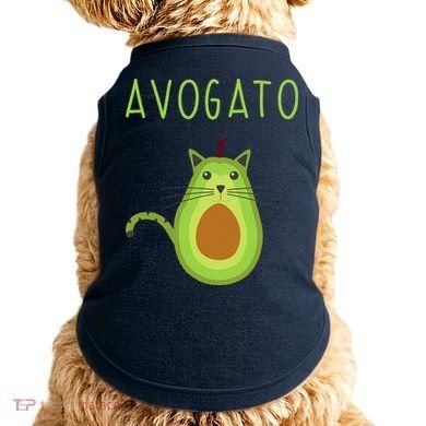 Avogato Cinco De Mayo Gift Cinco De Meow Cat Avocado Doggie Tank